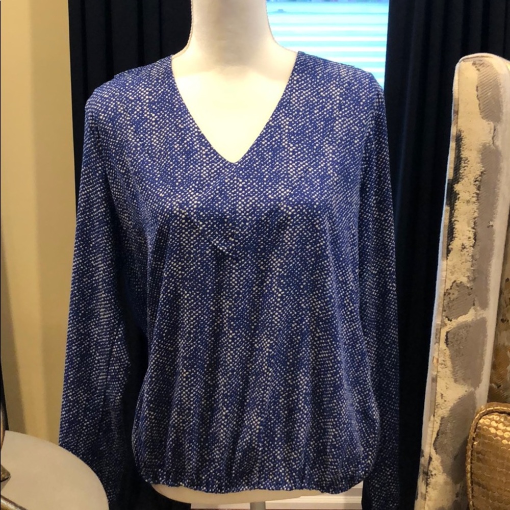 V-Neck Long Sleeve Womens Top
